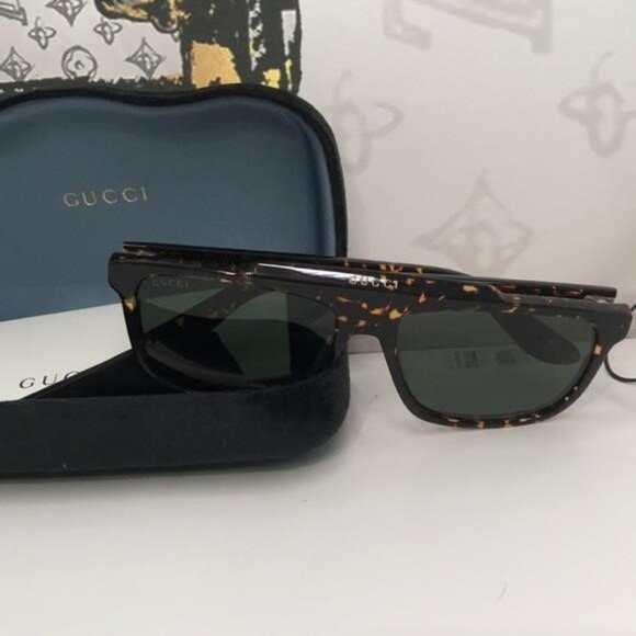 New Authentic Gucci Tortoiseshell Sunglasses GG1039s 002 - Picture 11 of 11